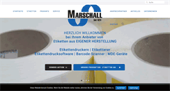 Desktop Screenshot of marschall-pw.de